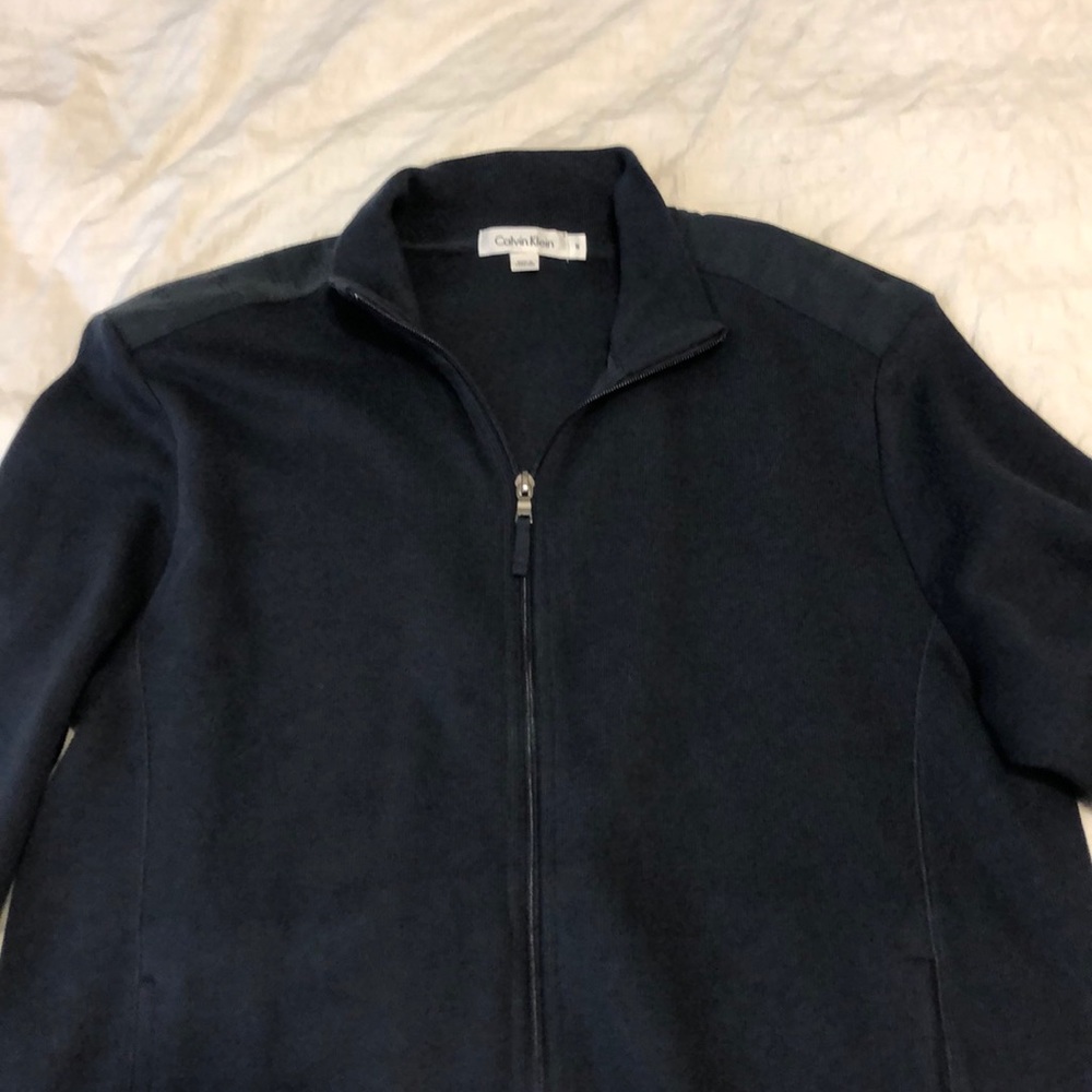 Men’s Calvin Klein zipper sweater